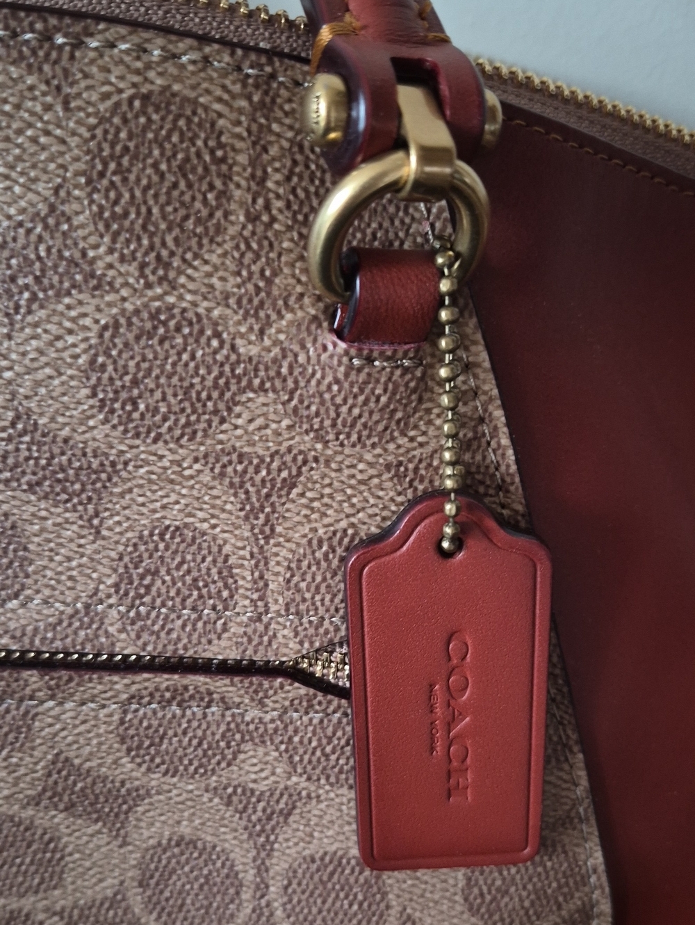 Coach Prairie Satchel In Signature Canvas - Picture 3 of 7